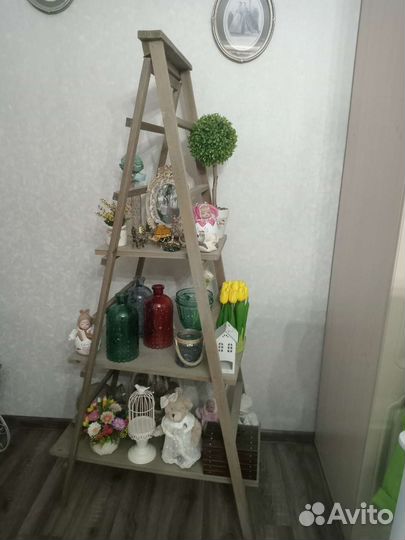 Стеллаж лестница