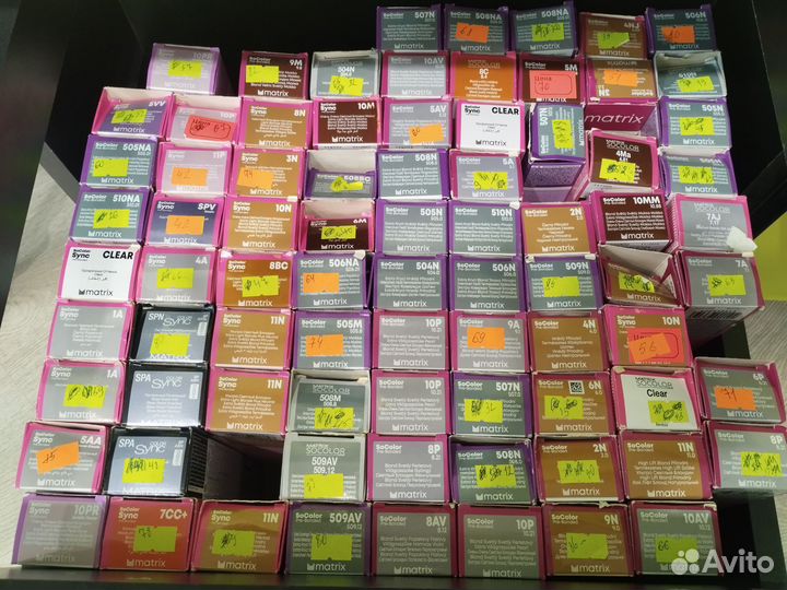 Красители matrix и kapous