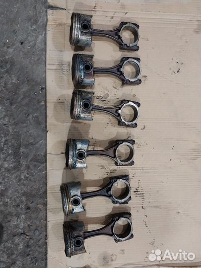 Шатуны с поршнем 1GFE бемс