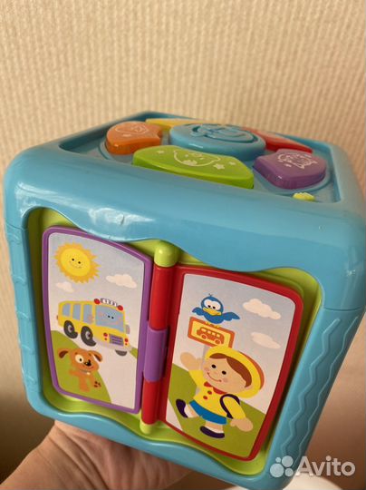 Кубик развивающий со светом и музыкой