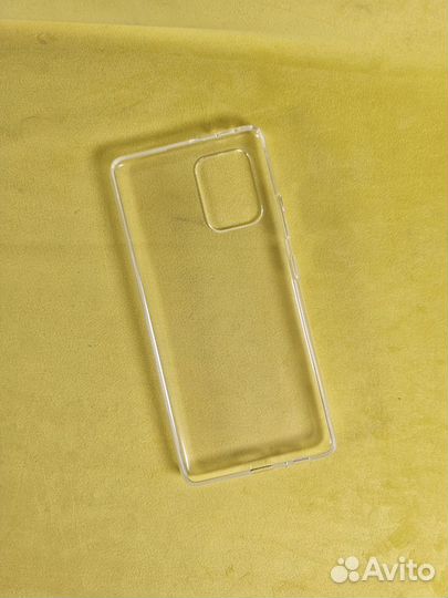 Чехол силиконовый-прозрачный Samsung S10 Lite