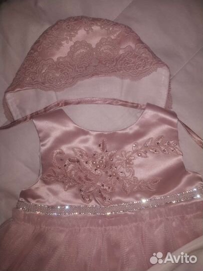 Комплект на выписку для девочки luxury