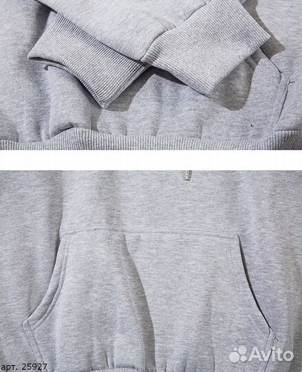 Худи Carhartt серое