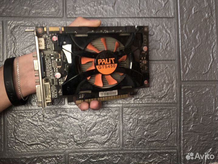Видеокарта palit gts450