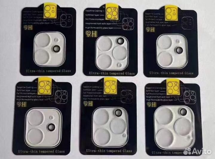 Защитное стекло на камеру для iPhone оптом