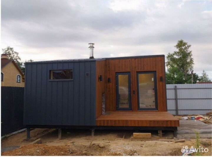 Модульный дом с доставкой 40 м кв, арт. вс-6528