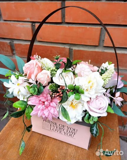 Букеты из мыльных цветов