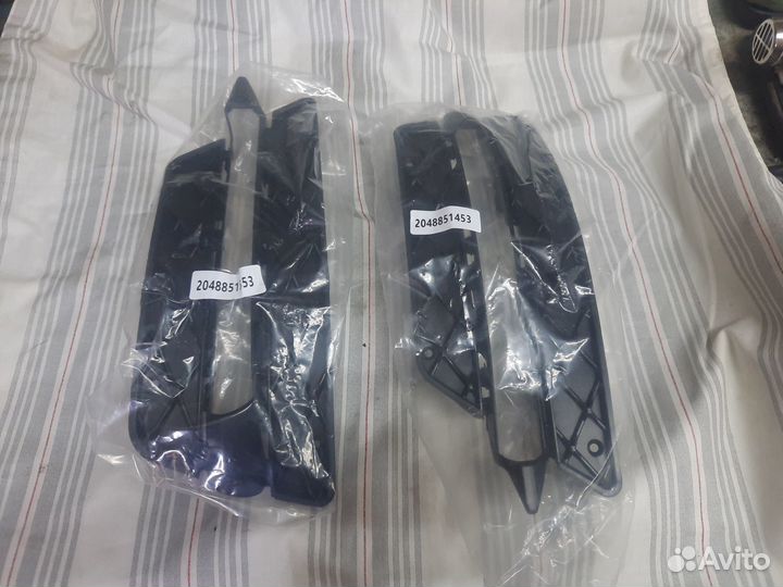 Решётка дхо хром Mercedes C W204 AMG пакет рест