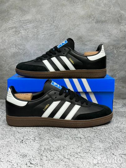 Кроссовки Adidas Samba Black унисекс