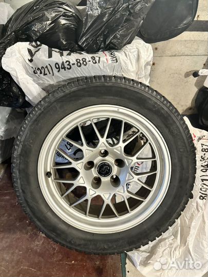 Литые диски r17 Nissan BBS