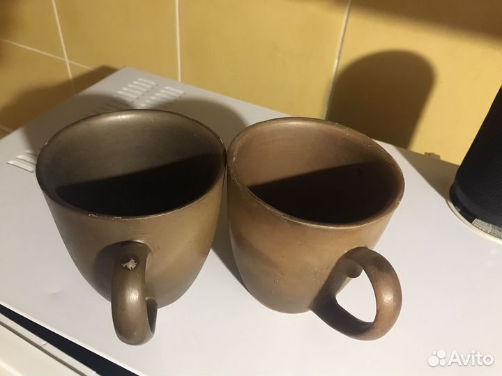 Кружки глиняные ручная работа