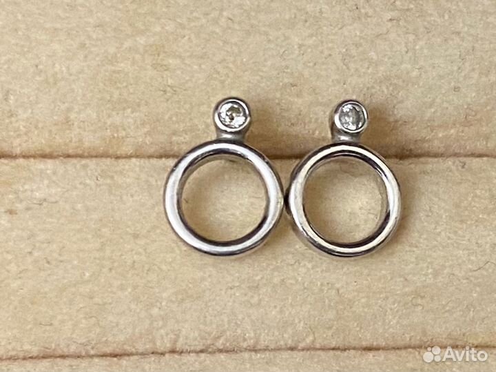 Серьги sokolov серебряные 925 проба