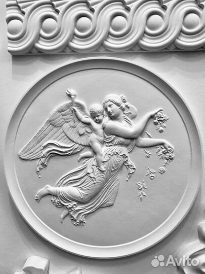 Гипсовый барельеф 