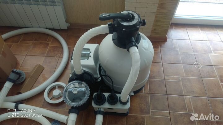 Фильтр-насос + Хлоргенератор Интекс 10000 л/ч