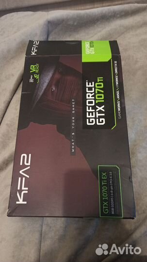 Видеокарта gtx 1070 ti 8gb