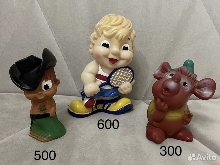 Резиновые игрушки СССР