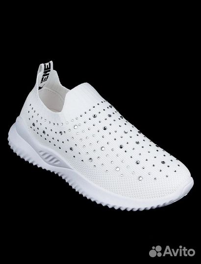 Слипоны со стразами