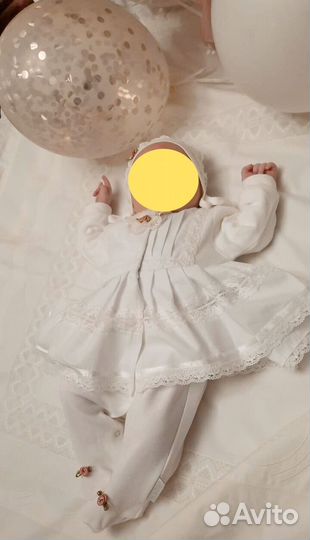 Комплект на выписку для девочки наследник выжанова