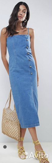 Джинсовое платье ASOS, 48 размер