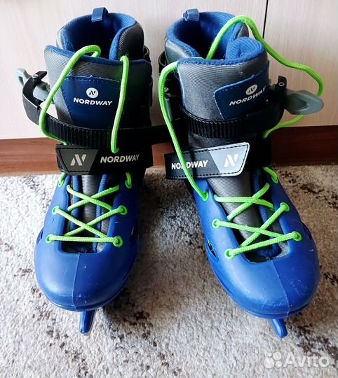 Коньки хоккейные ,раздвижные детские размер 34-37