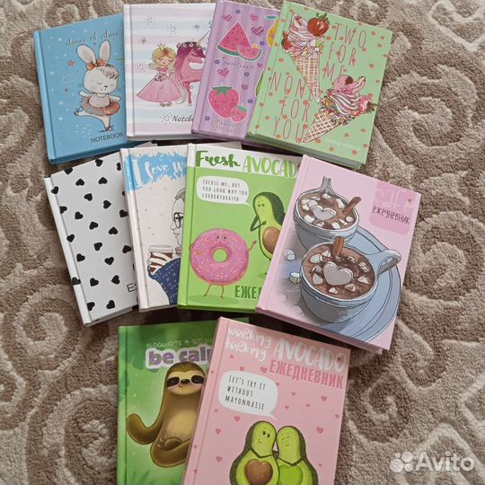 Блокноты ежедневники