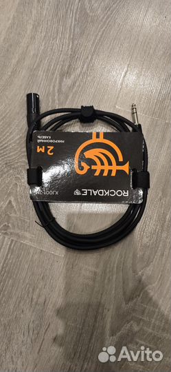 Кабель xlr jack 6.3