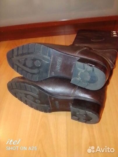 Сапоги женские натуральная кожа зима