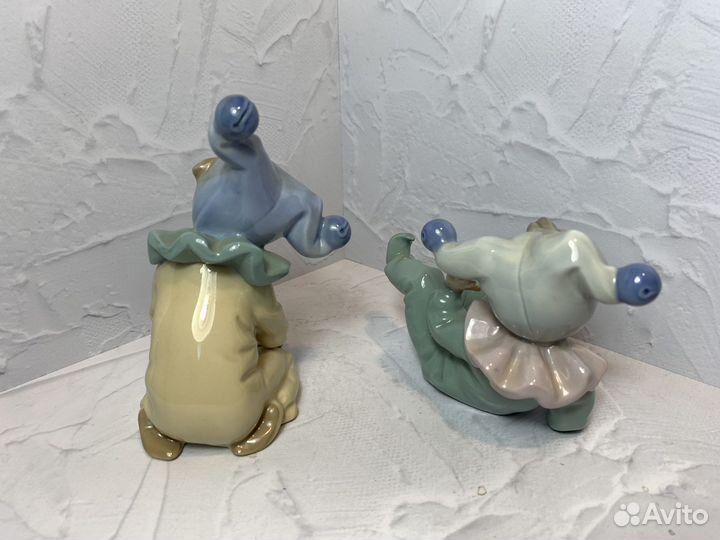 Фарфоровые фигурки клоунов, Испания