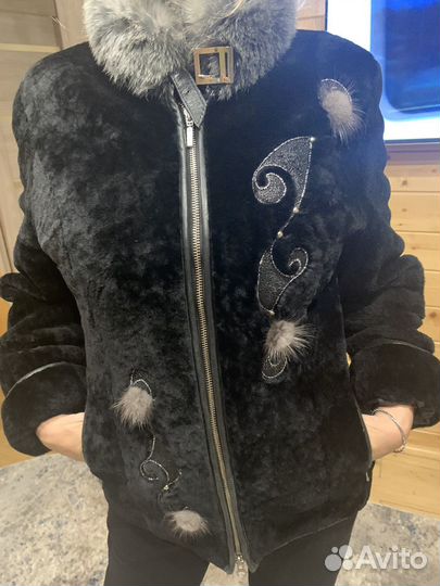 Шуба мутоновая