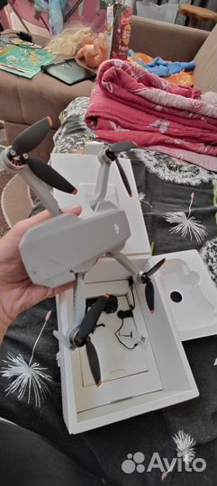 Dji mavic mini 2 fly more combo + один на запчасти