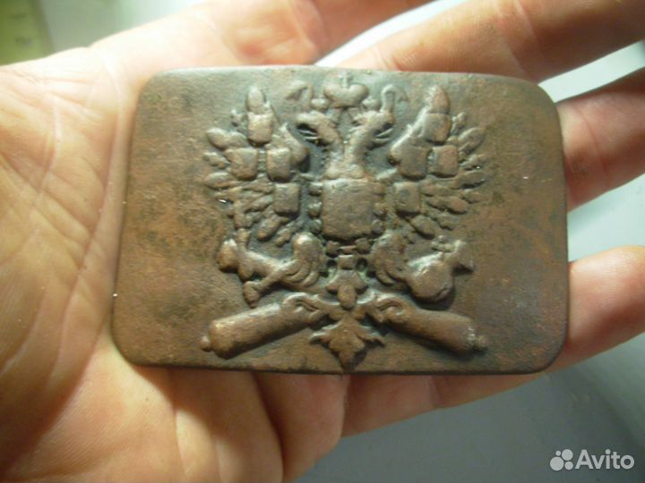 Пряга Пряжка Бляха Артиллерия Орел на пушках риа