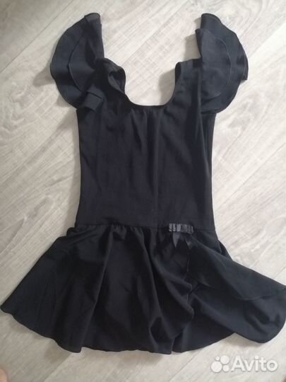 Купальник для танцев черный