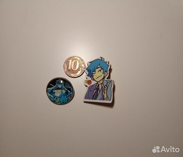 Значки с аниме