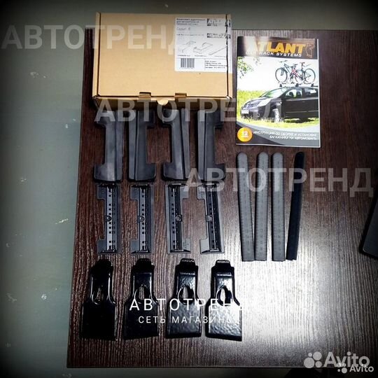 Багажник для KIA RIO седан аэродинамика