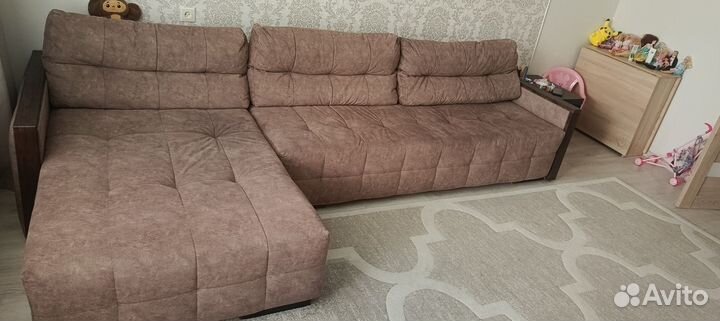 Большой угловой диван модульный бу