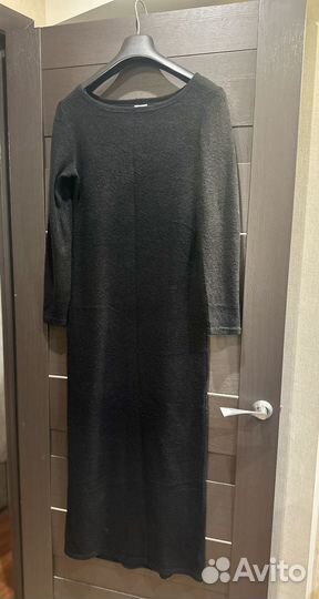 Платье женское теплое длинное 44 размер