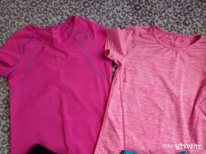 Спортивные футболки и шорты 146-152