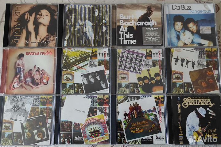 CD, CD -MP3 музыка разных направлений