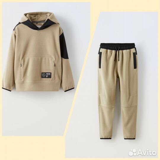 Костюм zara sporty fleece original