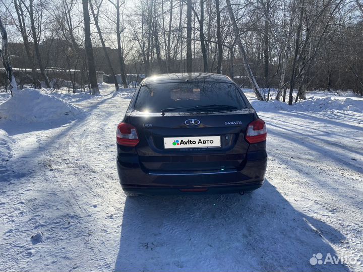 LADA Granta 1.6 МТ, 2017, 126 000 км
