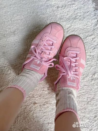 Кроссовки кеды Adidas Bermuda pink