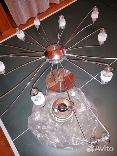 Люстра потолочная светодиодная Италия б\у