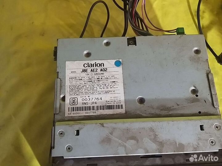 Магнитола с японских автомобилей Clarion