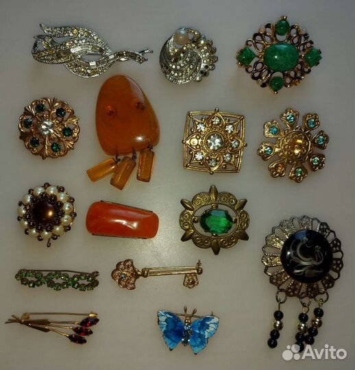 Бижутерия СССР и чешская