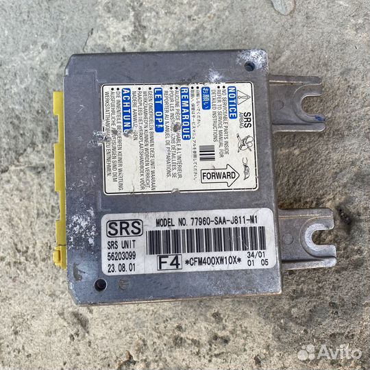 Блок управления SRS Honda Fit 2003