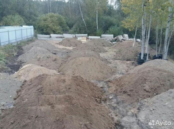 Земля для поднятия уровня участка.Вывоз снега. Й-7