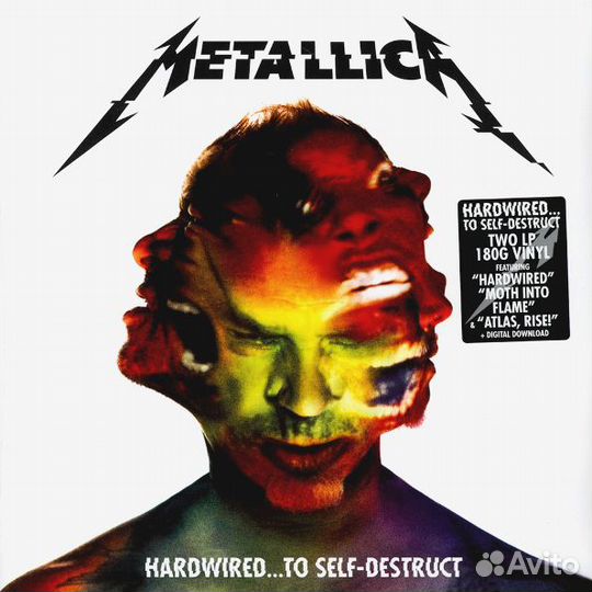 Виниловая пластинка Metallica, Hardwired.To Self-Destruct
