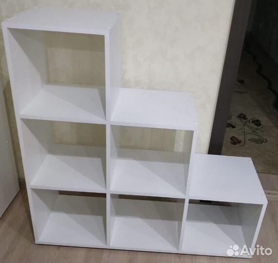 Стеллаж белый