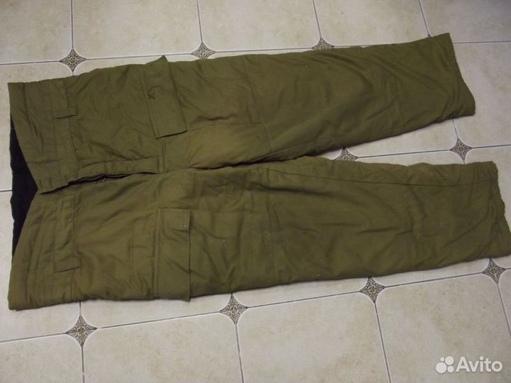 Ватные штаны военные СССР на рыбалку и тд новые