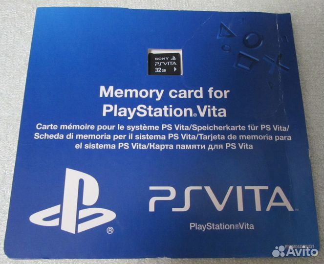 Карта 32&16GB&Футляр PS vita